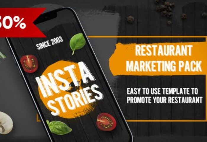 دانلود پروژه آماده افترافکت با موزیک : معرفی رستوران Restaurant Promo Pack