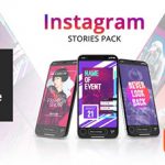 دانلود پروژه آماده افترافکت با موزیک : معرفی شرکت Instagram Stories v2