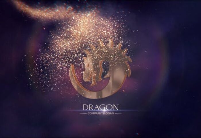 دانلود پروژه آماده افترافکت با موزیک نمایش لوگو Sparkly Logo