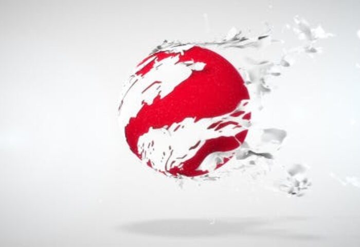 دانلود پروژه آماده افترافکت نمایش لوگو Tearing Sphere Logo Reveal