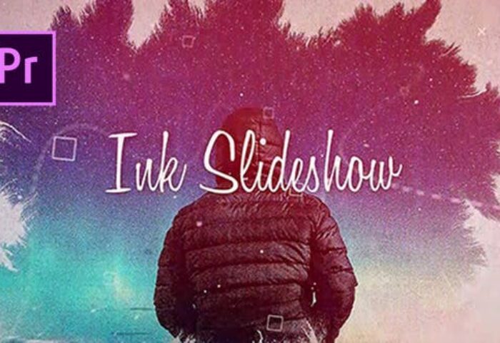 دانلود پروژه آماده پریمیر با آهنگ : اسلایدشو Ink Slideshow Premiere Pro Templates