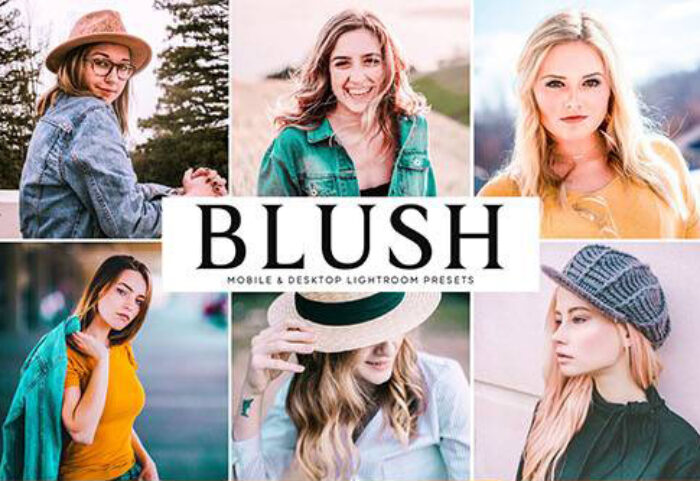 دانلود پریست لایت روم موبایل و دسکتاپ و Camera Raw فتوشاپ : Blush