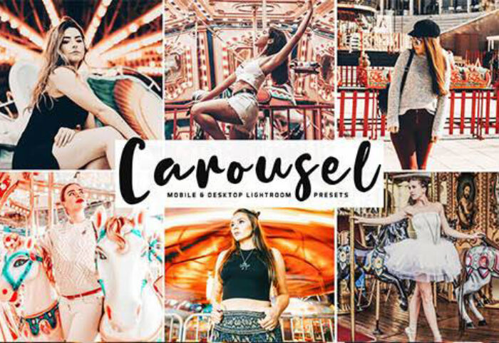 دانلود پریست لایت روم موبایل و دسکتاپ و Camera Raw فتوشاپ : Carousel