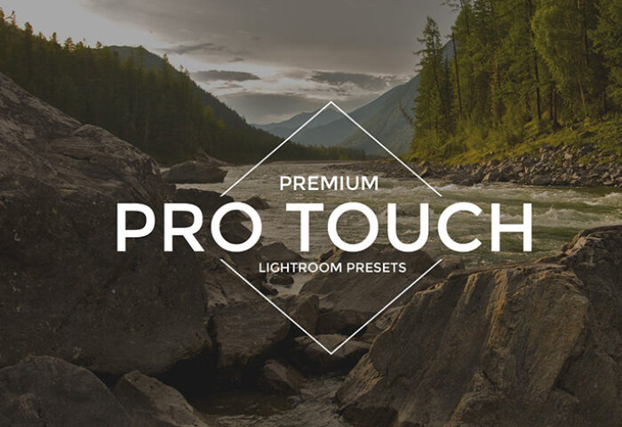 دانلود 48 پریست آماده رنگی لایت روم Pro Touch Lightroom Presets