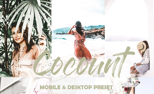 دانلود 5 پریست لایت روم دسکتاپ و موبایل : Cocount Mobile and Desktop Lightroom Presets
