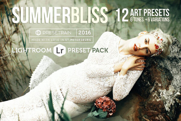 دانلود مجموعه 12 پریست لایت روم : Summerbliss Lightroom Preset Pack