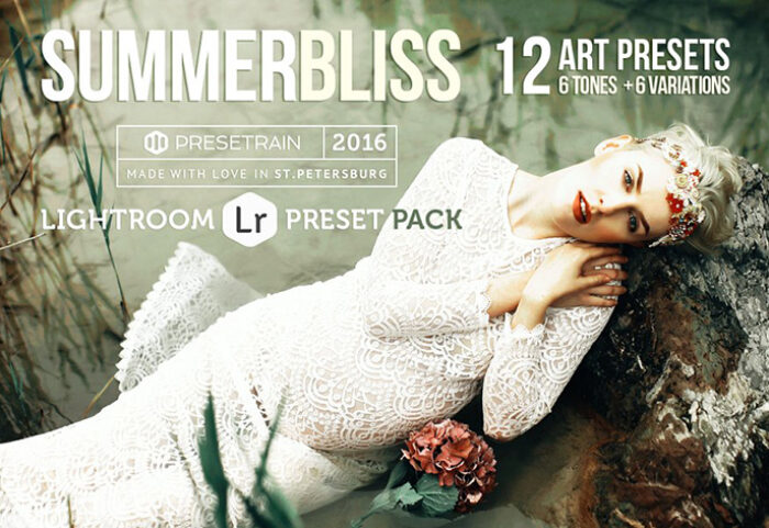 دانلود مجموعه 12 پریست لایت روم : Summerbliss Lightroom Preset Pack