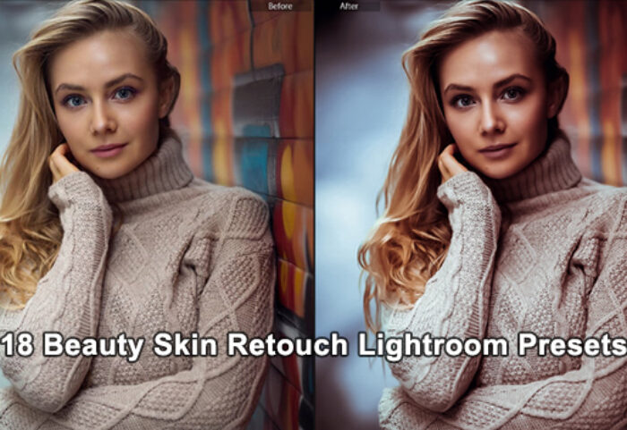 دانلود مجموعه پریست لایت روم : رتوش چهره Beauty Skin Retouch Lightroom Presets