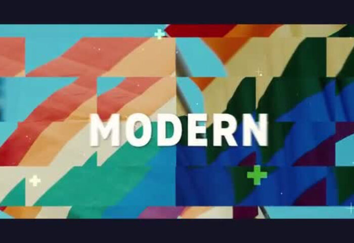 دانلود پروژه آماده پریمیر اسلایدشو عکس و فیلم Modern Promo