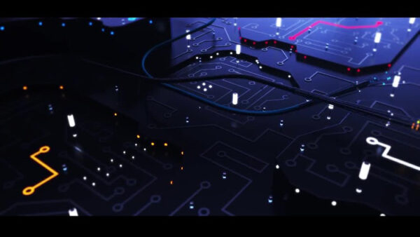 دانلود پروژه آماده پریمیر با موزیک : لوگو و آرم Digital Logo