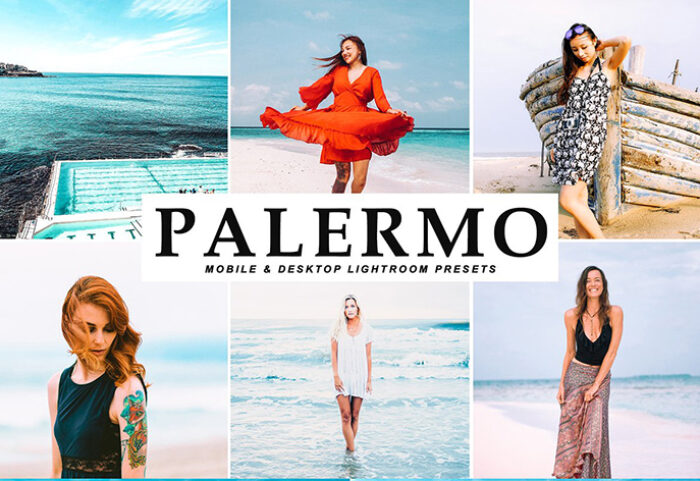دانلود پریست لایت روم و Camera Raw و اکشن: Palermo Lightroom Presets Pack
