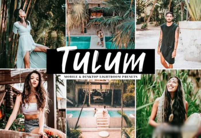 دانلود پریست لایت روم و Camera Raw و اکشن: Tulum Mobile Desktop Lightroom Presets