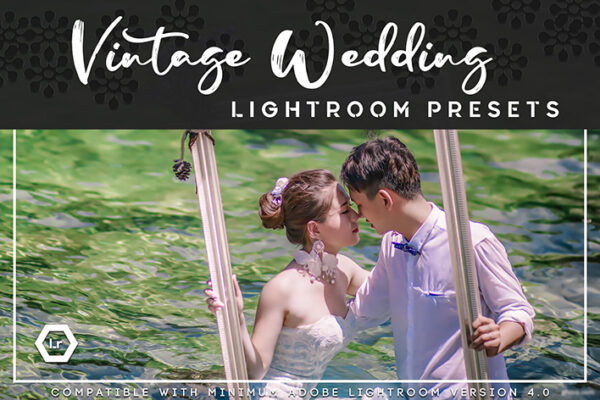 دانلود پریست لایت روم : پریست عروسی Vintage Wedding Lightroom Presets