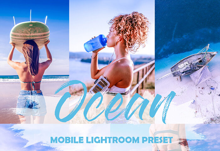 دانلودپریست لایت روم دسکتاپ و موبایل : Ocean Mobile Lightroom Preset