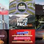 دانلود پکیج تایتل آماده کارتونی پریمیر : Cartoon Titles Pack Premiere Pro MOGRT