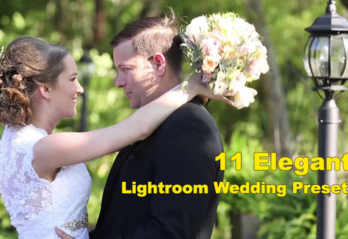 دانلود 11 پریست آماده رنگی لایت روم : عروسی Elegant Wedding Lightroom Presets