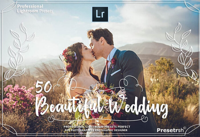 دانلود 50 پریست آماده رنگی لایت روم : عروسی Pro Wedding Presets Collection