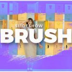 دانلود پروژه آماده افترافکت با موزیک اسلایدشو Brush Slideshow