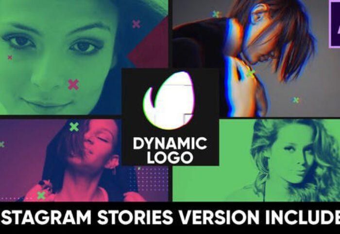 دانلود پروژه آماده افترافکت با موزیک لوگو Dynamic Logo