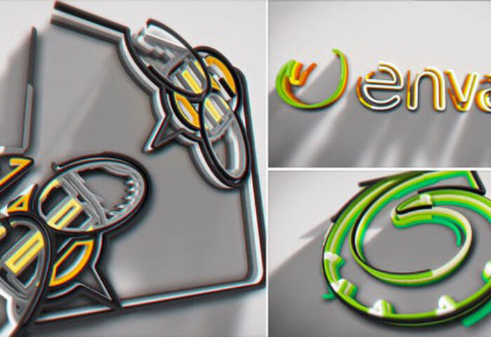 دانلود پروژه آماده افترافکت بسیار حرفه ای با موضوع وله لوگو بنام videohive Colorful Stroke Logo Intro