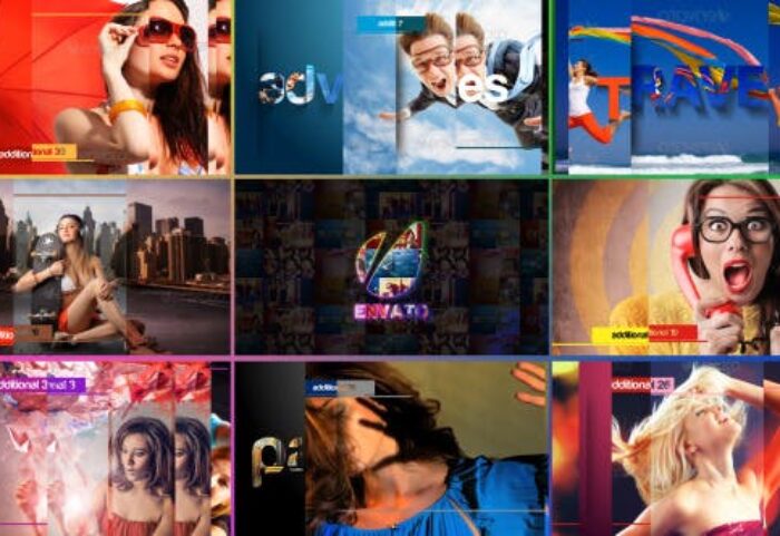 دانلود پروژه آماده افترافکت با موزیک : اسلایدشو Colors Of Life Slideshow