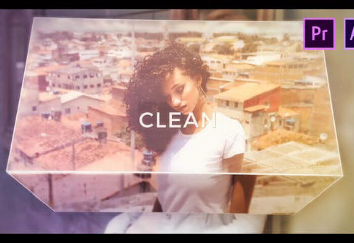 دانلود پروژه آماده پریمیر با موزیک : تیتراژ و لوگو Clean Photo Opener