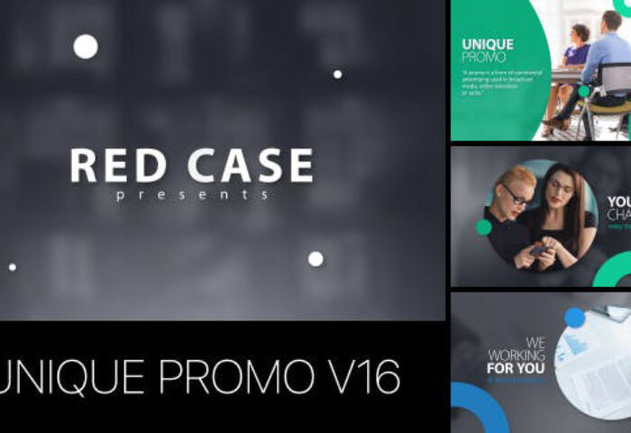 دانلود پروژه افترافکت با موزیک معرفی شرکت و محصولات Unique Promo v16 Corporate Presentation
