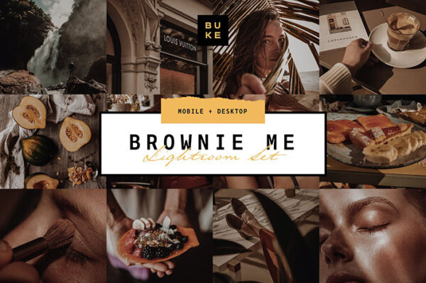 دانلود پریست رنگی لایت روم دسکتاپ و موبایل : Brownie Me Luxury Lightroom Preset
