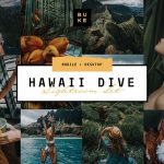 دانلود پریست رنگی لایت روم دسکتاپ و موبایل : Hawaii Tropical Lightroom Preset