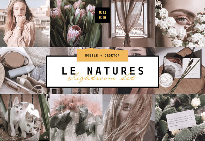 دانلود پریست رنگی لایت روم دسکتاپ و موبایل : Le Natures Neutral Lightroom Presets