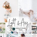 دانلود پریست رنگی لایت روم دسکتاپ و موبایل : Light and Airy Lightroom Presets