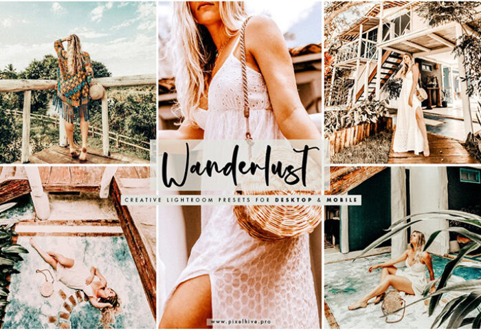 دانلود پریست رنگی لایت روم دسکتاپ و موبایل : Wanderlust Desktop And Mobile Preset