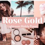 دانلود پریست رنگی لایت روم موبایل : Rose Gold Lightroom Presets Mobile