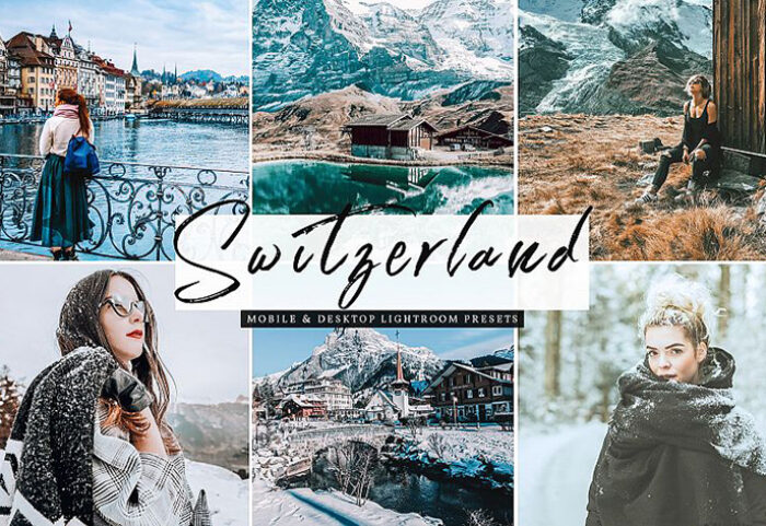 دانلود پریست لایت روم و Camera Raw دسکتاپ و موبایل : Switzerland Mobile Desktop Lightroom Presets