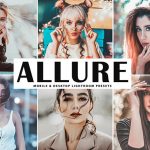 دانلود پریست لایت روم و Camera Raw و اکشن: Allure Mobile Desktop Lightroom Presets