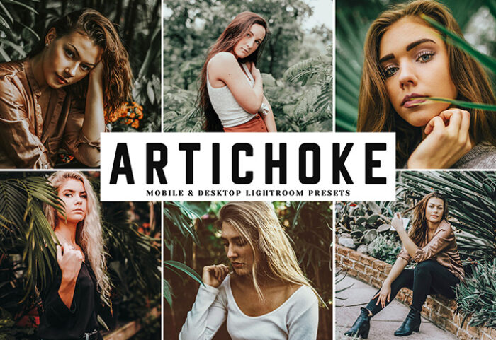 دانلود پریست لایت روم و Camera Raw و اکشن: Artichoke Mobile Desktop Lightroom Presets