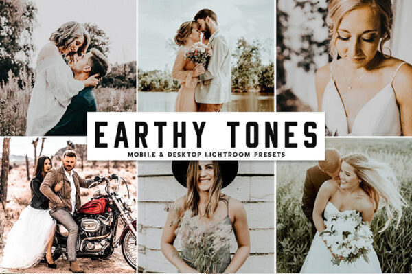 دانلود پریست لایت روم و Camera Raw و اکشن: Earthy Tones Lightroom Presets