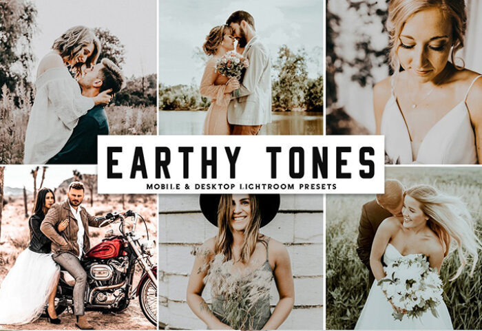 دانلود پریست لایت روم و Camera Raw و اکشن: Earthy Tones Lightroom Presets