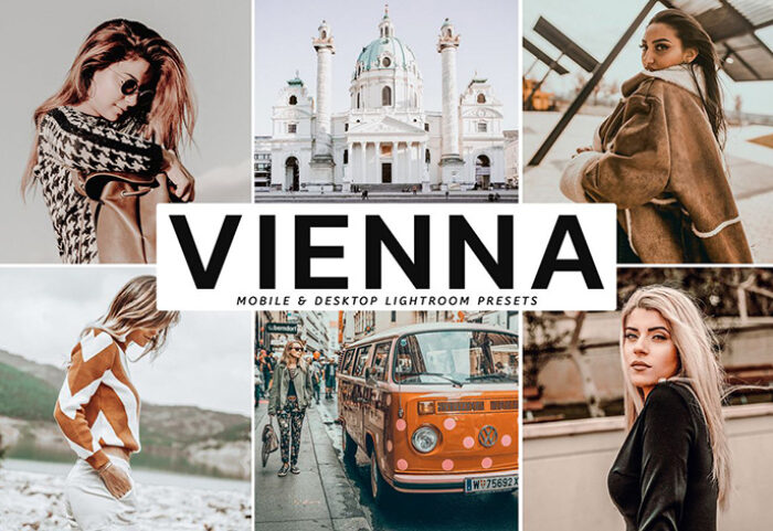 دانلود پریست لایت روم و Camera Raw و اکشن: Vienna Mobile Desktop Lightroom Presets
