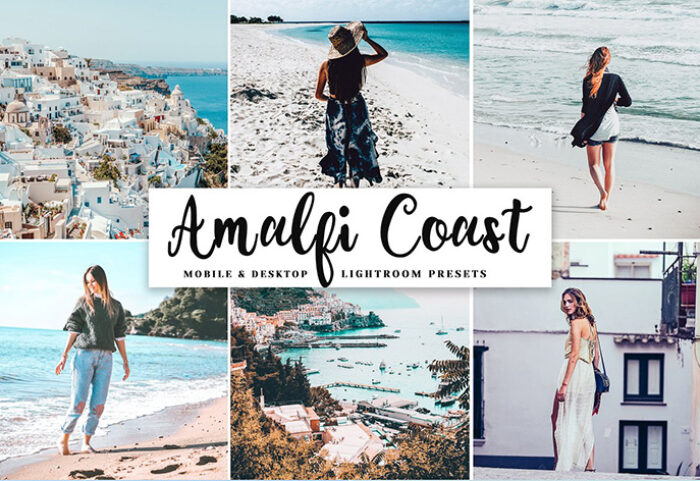 دانلود پریست لایتروم و Camera Raw و اکشن: Amalfi Coast Pro Lightroom Presets