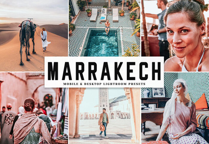دانلود پریست لایت روم و Camera Raw و اکشن: Marrakech Mobile Desktop Lightroom Presets