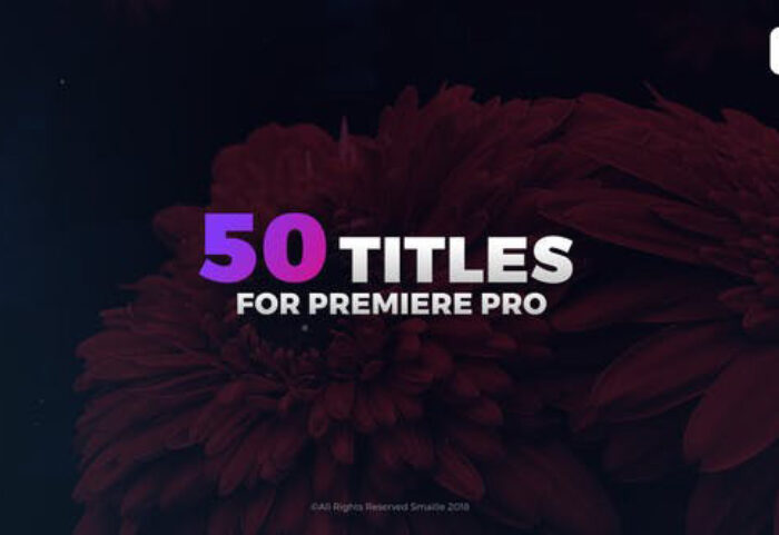 دانلود 50 تایتل آماده پریمیر زیبا و مدرن Modern Titles