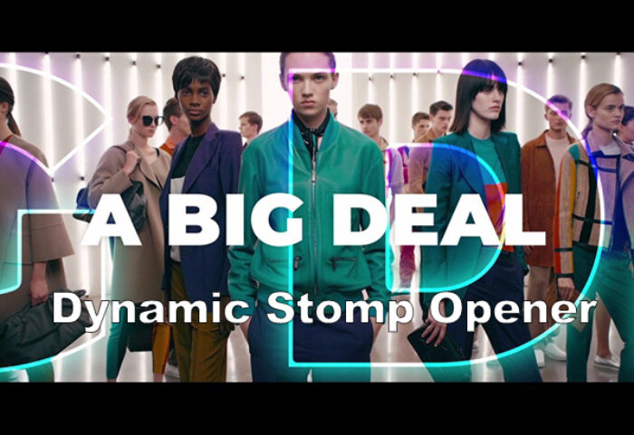 دانلود پروژه آماده افترافکت با موزیک اسلایدشو Dynamic Stomp Opener