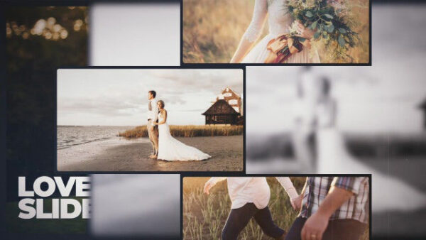 دانلود پروژه آماده افترافکت با موزیک پروژه : اسلایدشو Lovely Slideshow