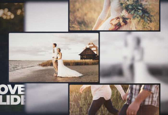 دانلود پروژه آماده افترافکت با موزیک پروژه : اسلایدشو Lovely Slideshow