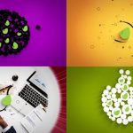 دانلود پروژه آماده افترافکت لوگو با موزیک Clean Logo Modular Reveal Set