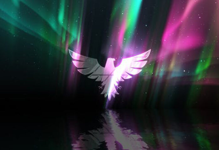 دانلود پروژه آماده افترافکت لوگو رزولوشن 4K با موزیک Aurora Lights Logo