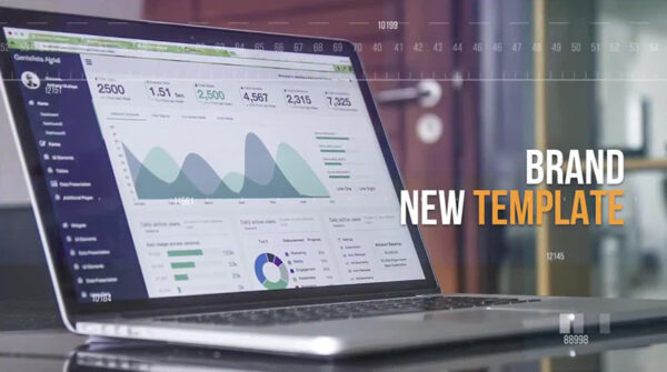 دانلود پروژه آماده پریمیر با موزیک معرفی شرکت Modern Busines Promo