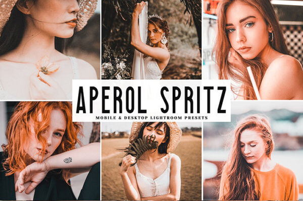 دانلود پریست لایت روم و Camera Raw و اکشن: Aperol Spritz Lightroom Presets