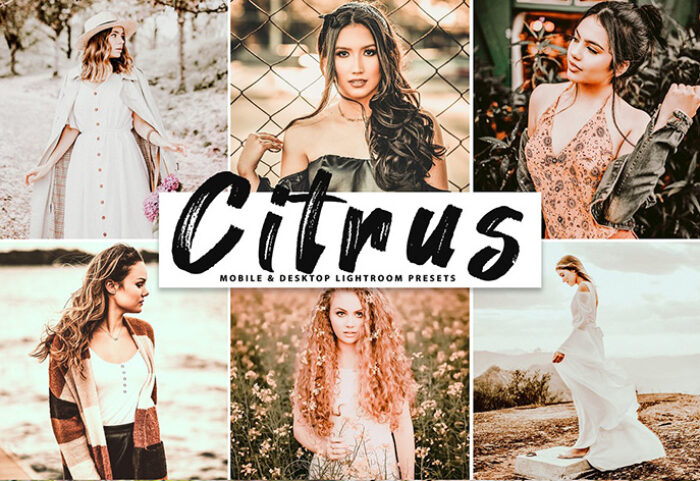 دانلود پریست لایت روم و Camera Raw و اکشن: Citrus Pro Lightroom Presets